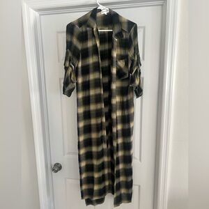 Bella Dahl Sweater - Flannel style, size XS